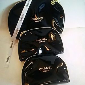 NEW SET OF 3 VIP COSMETIC BAGS